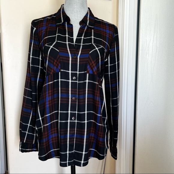 L’AGENCE Denice Contrast Back Shirt S - Picture 5 of 11
